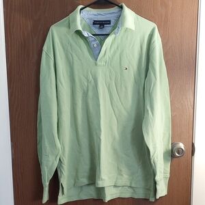 Tommy Hilfiger Men's Green Polo Shirt